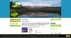 Desktop Screenshot of lastminute-suedtirol.com