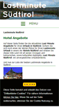 Mobile Screenshot of lastminute-suedtirol.com